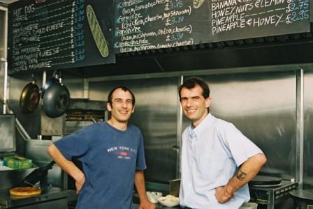 Photo of Fabien Turbe and his brother in Frenchies