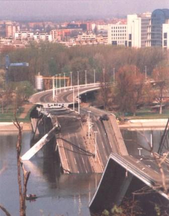 Photo of Sloboda Bridge of Novi Sad, Serbia