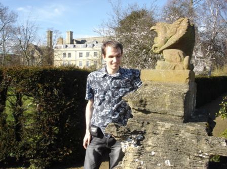 Photo of Simon in Merton Gardens